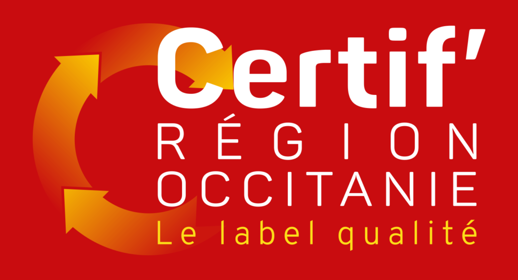 Uppo Formation est certifié Certif'Région par la Région Occitanie - Beaucaire, Nimes, gard
