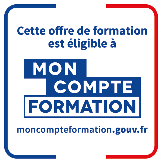 Cette formation est éligible à un financement CPF (Mon Compte Formation)